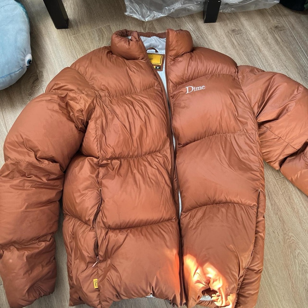 Dime Rust Puffer Jacket